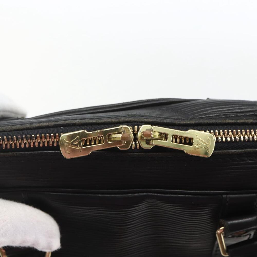 LOUIS VUITTON Epi Porte Documents Voyage Business Bag Black M40321 Auth 162287 - Picture 9 of 16